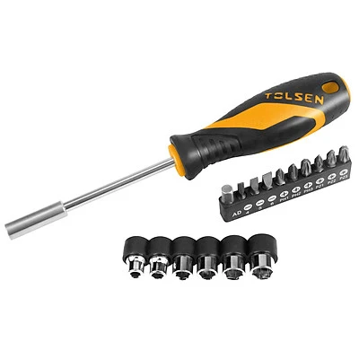 BỘ TUA VÍT ĐỔI ĐẦU 17 PCS TOLSEN 20045