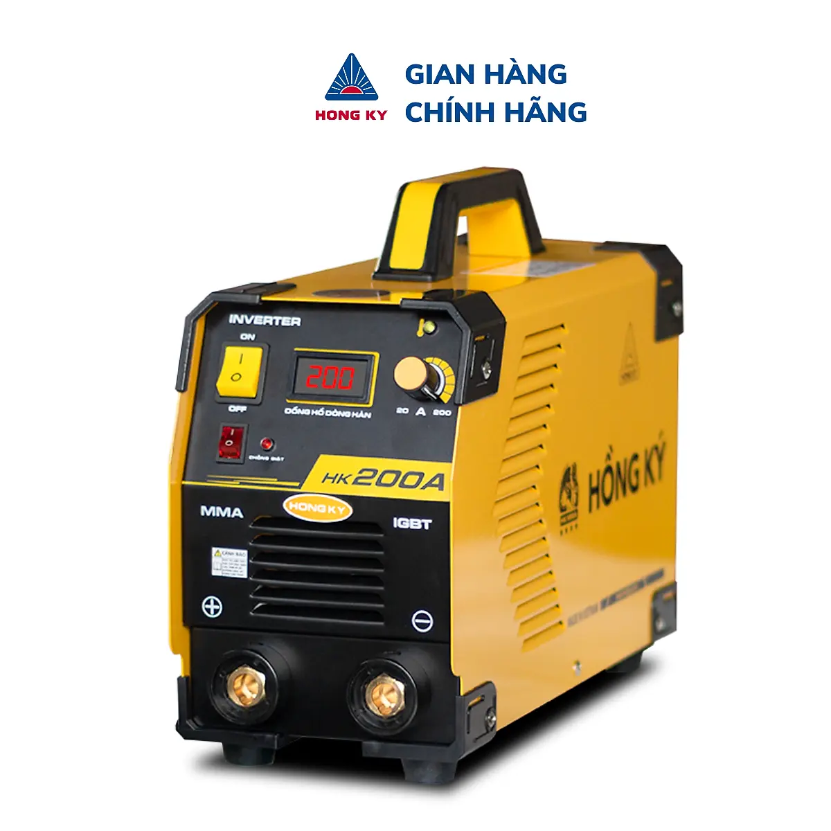 Máy hàn que MMA Inverter 200 Ampe 220V - HK200A (IGBT)
