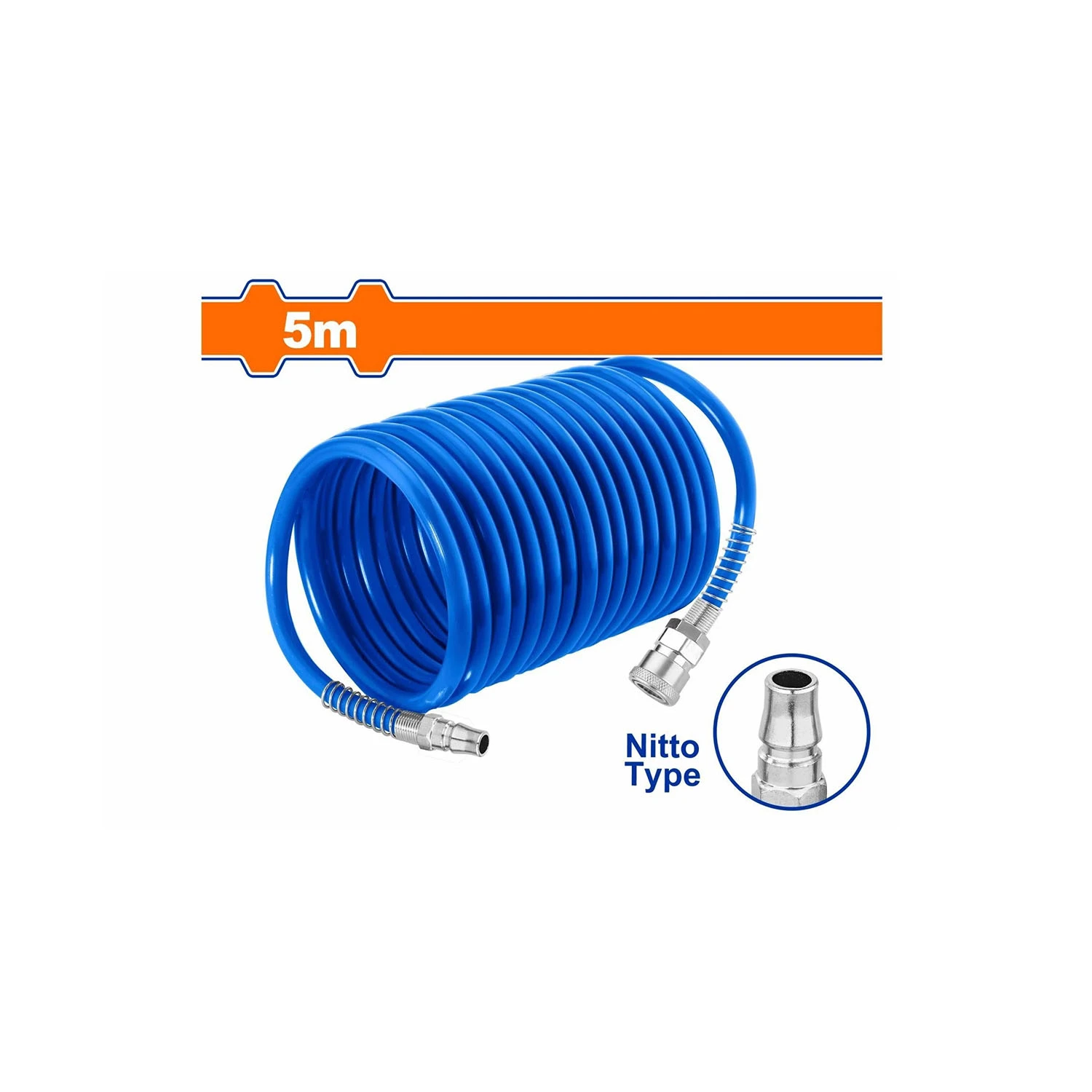 Dây hơi xoắn 15m (có đầu nối) Wadfow WQG1915-3