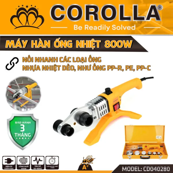 MÁY HÀN ỐNG NHIỆT 80 COROLLA 800W CD040280