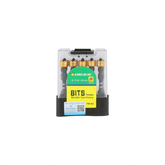 Đầu bắn vít nam châm King Blue KB4x65S